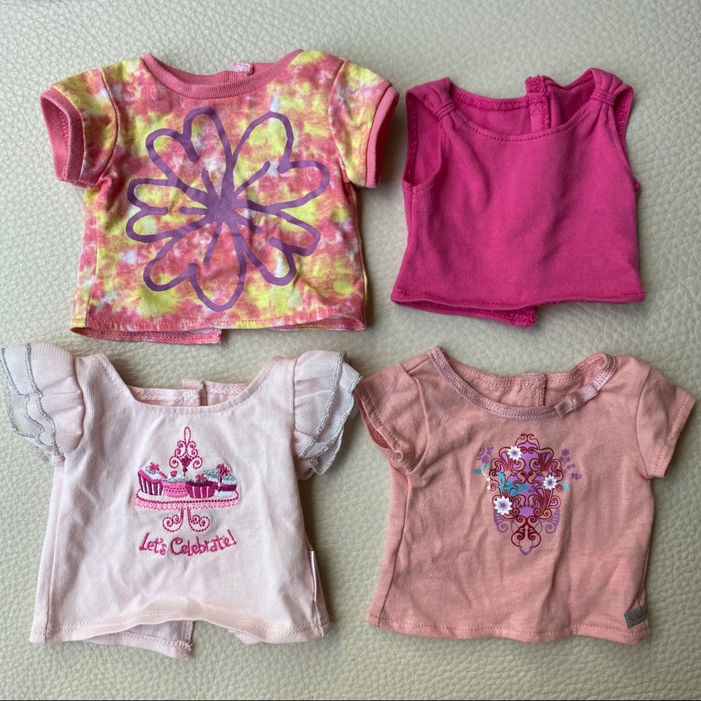 Lots of American girl doll clothing!